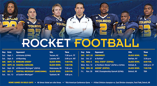 University Of Toledo Football Schedule