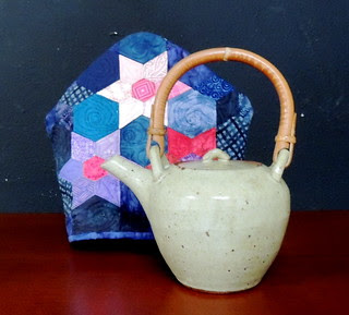 Teapot and Star Flower Cozy