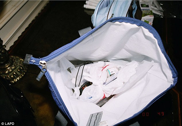 Waste: Various empty bottles and medical supplies were found in the room following the singer's death almost four years ago