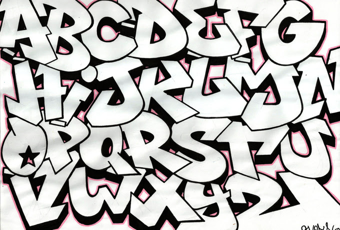 Graffiti I Love You Graffiti Schrift