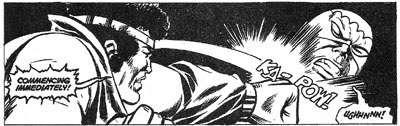 'Not in the face, man, it's Christm...URGHHHHH! A Luke Cage Christmas