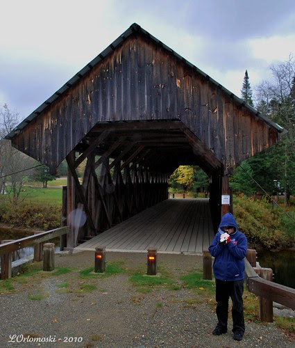 Jamie & Orbs at the Bennett-Bean Bridge