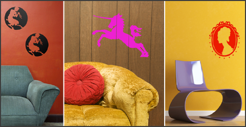 dVider Wall Stickers