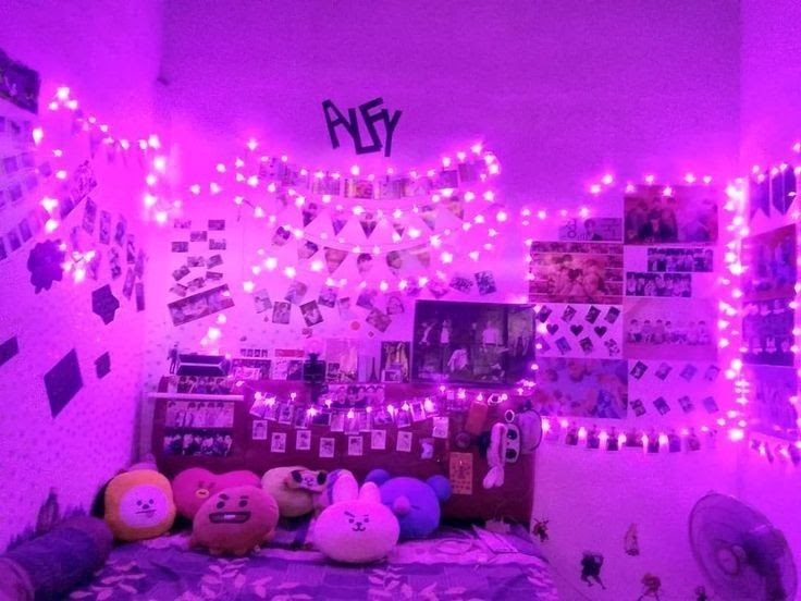 Purple Bts Army Room Decorating Ideas - img-dink