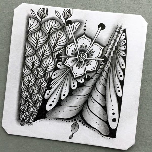 Absolutely Beautiful Zentangle patterns For Many Use (29)