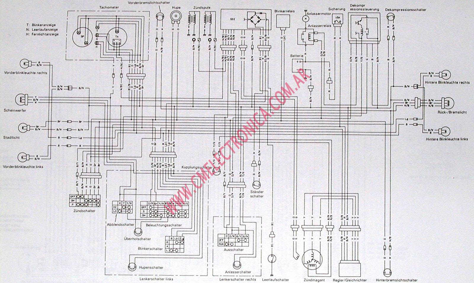 Ts250 Wiring Diagram - Complete Wiring Schemas