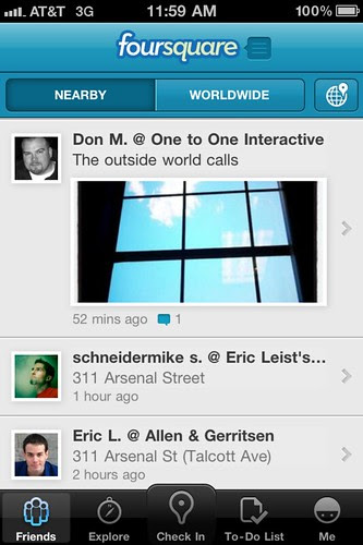 [Photo] New Foursquare iPhone App has Inline Photos by stevegarfield