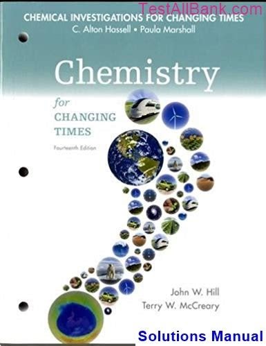 Chemistry For Changing Times 13тh Edition Pdf Download