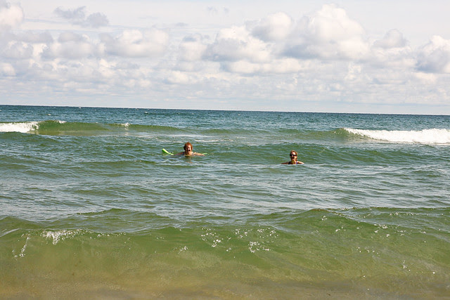 cris judy swimming