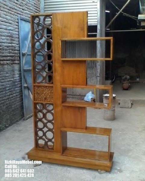 Partisi Ruangan Minimalis Jati Koin Rizki Raya Mebel Partisi Ruangan Minimalis Jati Koin Rizki Raya Mebel