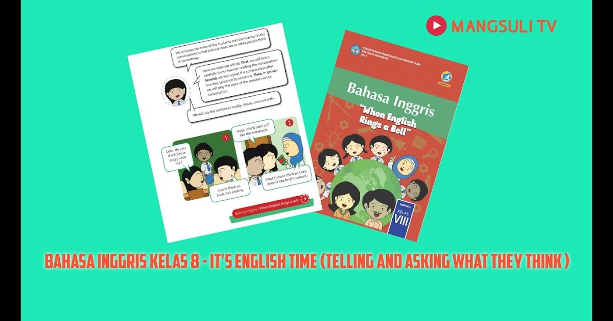 Bahasa Inggris Kelas 7 Hal 130 : Jawaban Bahasa Indonesia Halaman 171