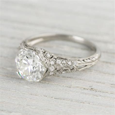 2.04 Carat Vintage Tiffany & Co. Diamond Engagement Ring 2.04 Carat Vintage Tiffany & Co. Diamond Engagement Ring