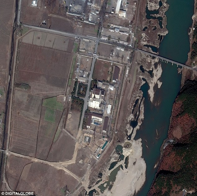 Construction at the North Korea's Yongbyon Nuclear complex in North Korea earlier this month