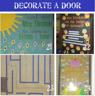 50 activities for kids 24 Teacher Appreciation Gifts {homemade gifts}