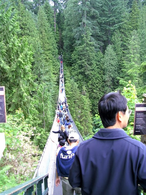 加拿大Capilano Suspension Bridge /無限台南