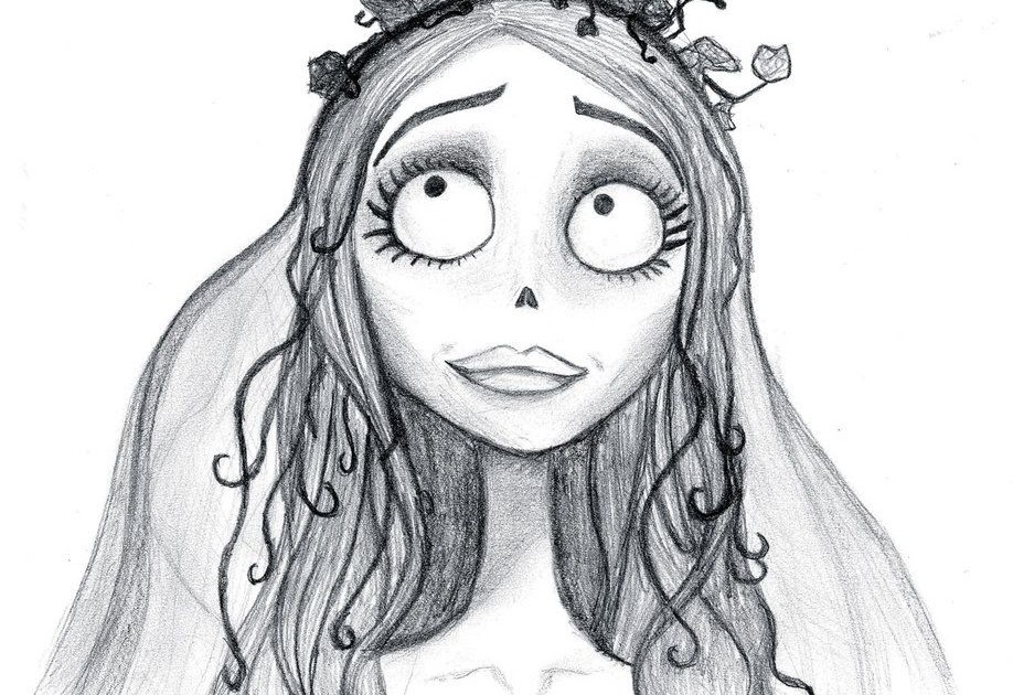 Corpse Bride Coloring Pages | Coloring Page Blog