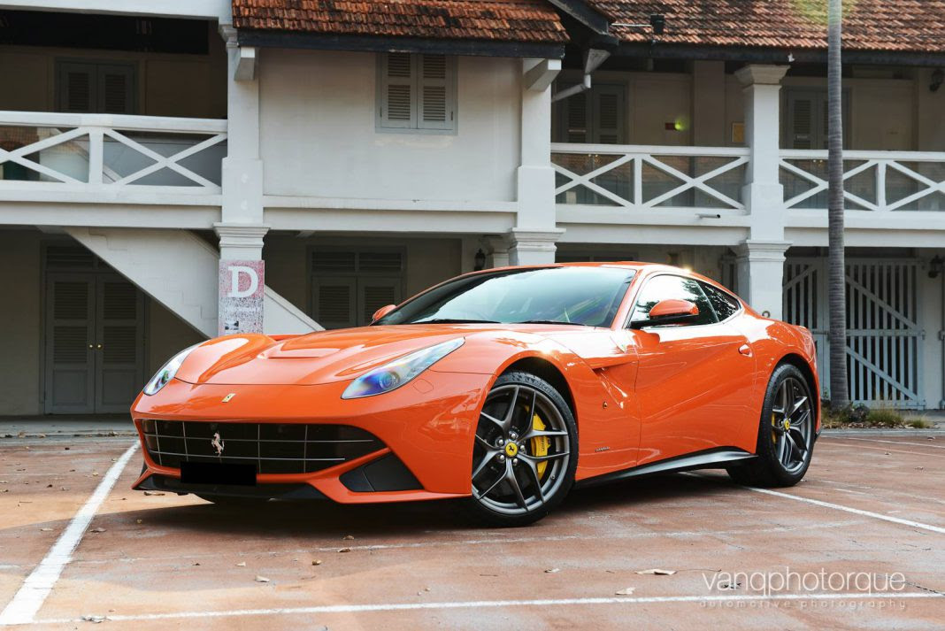 Rare Rosso Dino Ferrari F12 in Singapore GTspirit Rare Rosso Dino Ferrari F12 in Singapore GTspirit