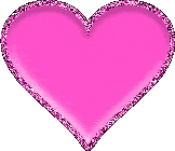 розовое сердце