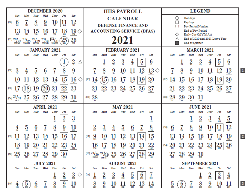 2021 Period Calendar Season Calendar Cottage 2021 The employee's