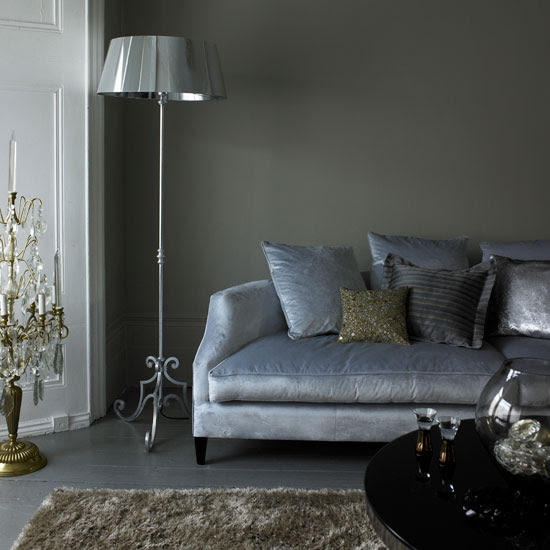 Metallic greys | How to decorate with grey | PHOTO GALLERY | Homes & Gardens | Housetohome.co.uk