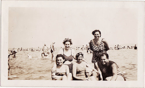 on the beach