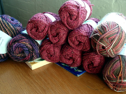 Red yarn