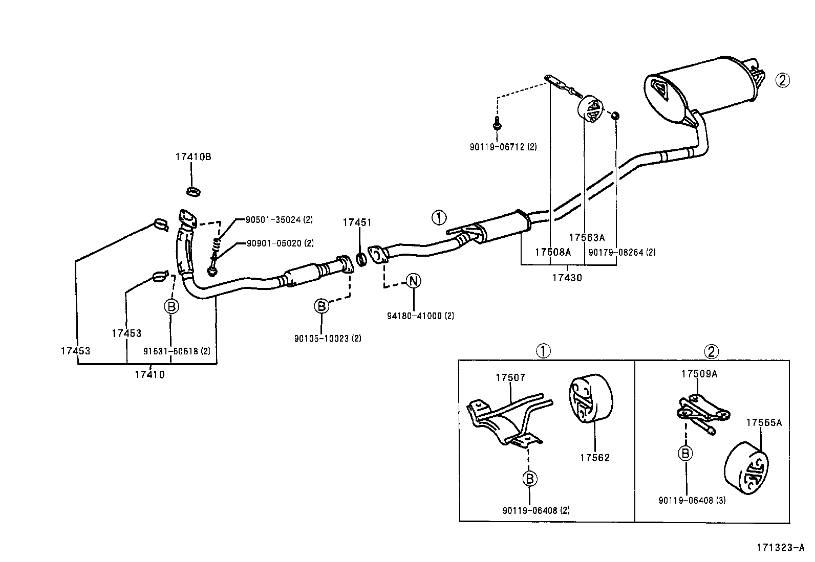 33 2003 Toyota Camry Exhaust System Diagram - Wire Diagram Source