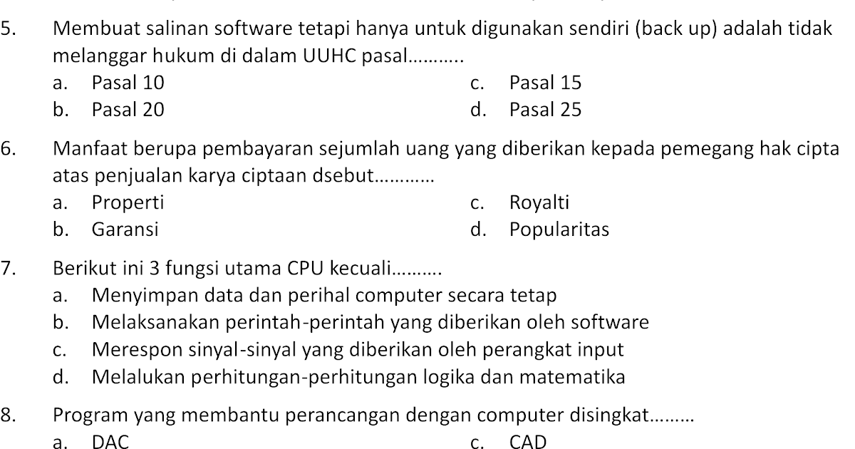 Soal Adjective Clause