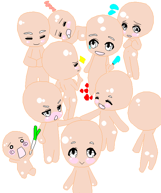 Featured image of post Chibi Base Group Of 8 Please credit both of us if used