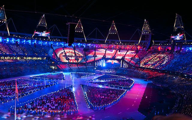 Pixels. The 2012 Summer Olympics closing ceremony Pixels. The 2012 Summer Olympics closing ceremony