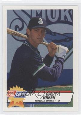 1993 Knoxville Smokies Fleer/ProCards #1262 - Shawn Green - Courtesy of CheckOutMyCards.com