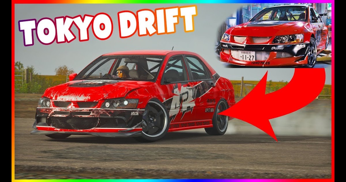 mitsubishi evo 8 tokyo drift