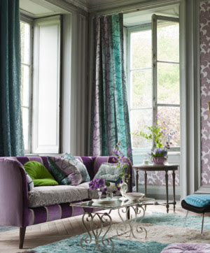 purple in the room contemporary living room