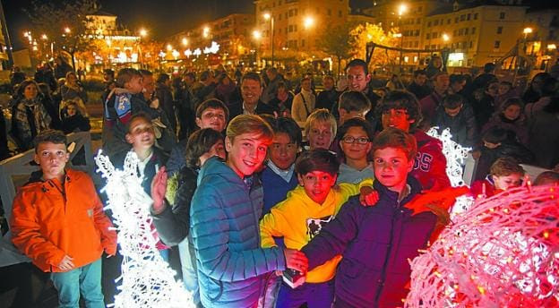 Las luces de Navidad se encenderán el próximo lunes. /  F. DE LA HERA