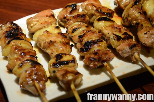 yakitori momo ninniku