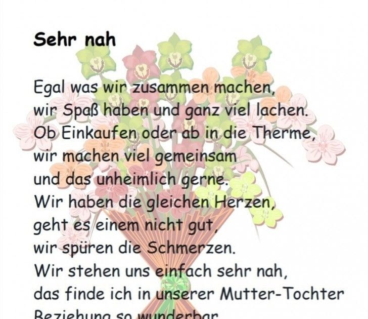 Fantastische Ideen Tochter Schoene Sprueche Tochter Vatertag Gedicht Vatertag &amp; Muttertag