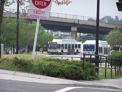 Looking at the Michigan Avenue Bridge, Brookland
