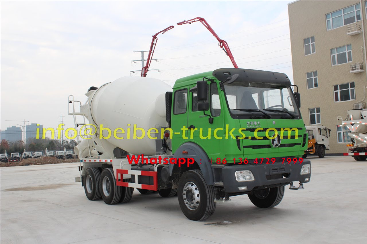 China high quality Beiben 6X4 concrete mixer truck for sale China high quality Beiben 6X4 concrete mixer truck for sale