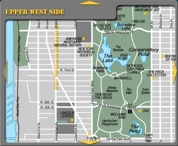 new york tour map new york tour map