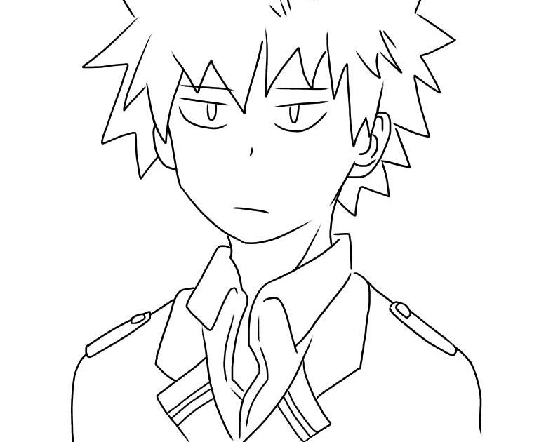 Featured image of post The Best 13 Anime Drawings Simple Bakugou Drawing Easy