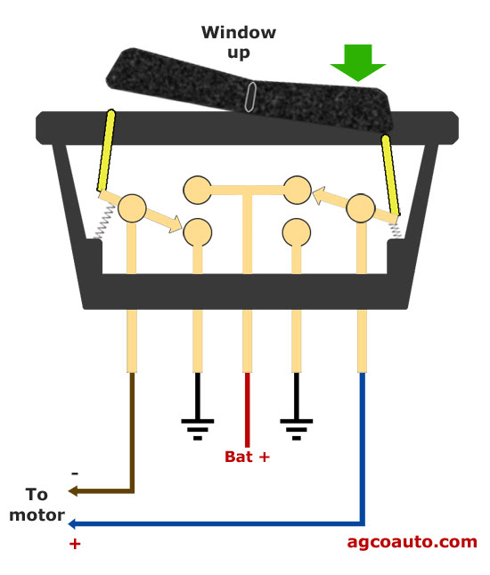 Electric Window Switch Wiring Diagram