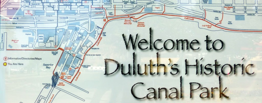tourist map of duluth mn