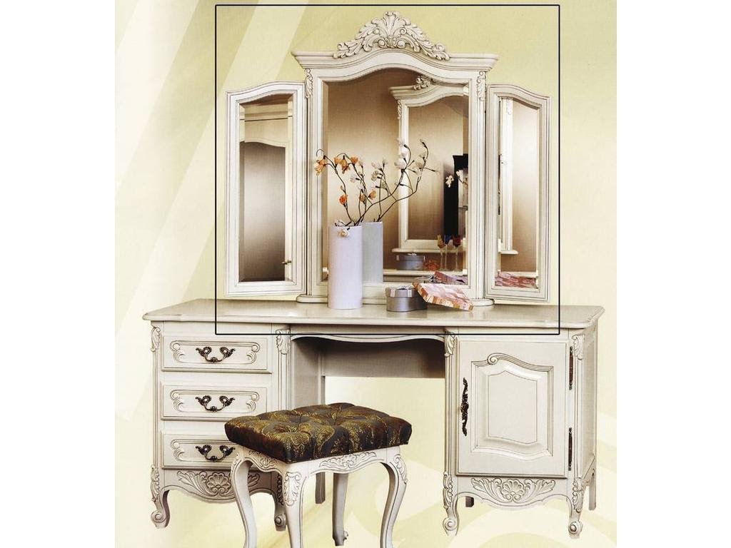 Мебель и дизайн: Трюмо с зеркалом белое, фото в Иваново