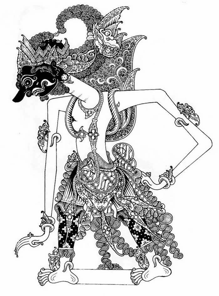 Gambar Wayang Werkudara Png - Gambar Wayang