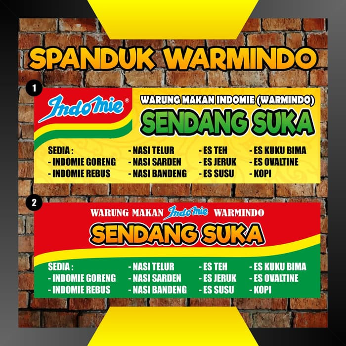 Contoh Desain Spanduk Warkop Contoh Desain Spanduk Warkop Brosur Dan