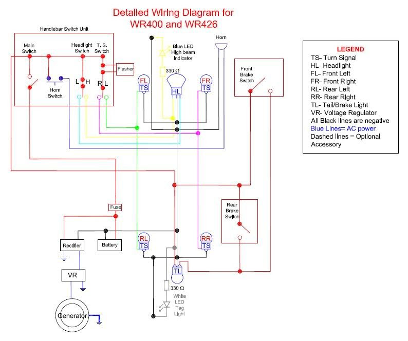 Yamaha Wr426 Engine Wiring - Wiring Diagram Schemas