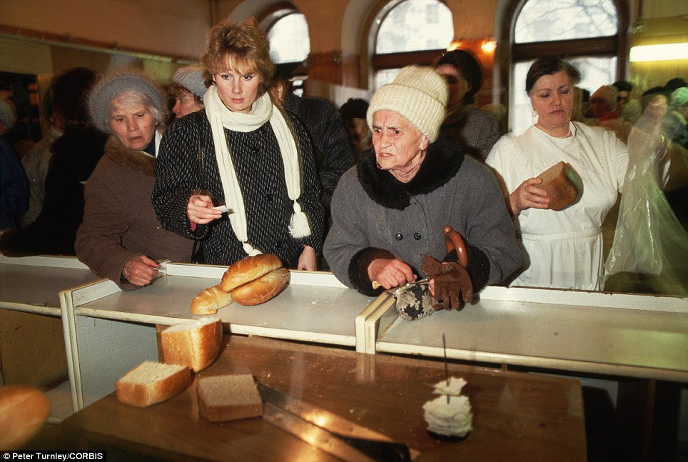Image result for USSR collapse food