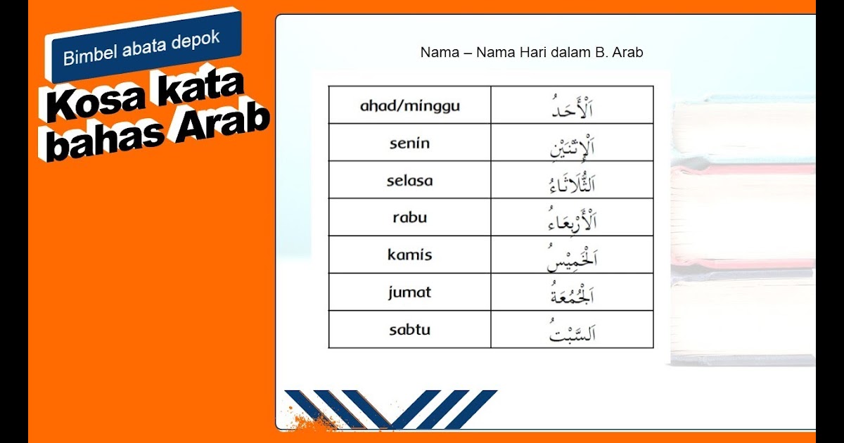 Meja Dalam Bahasa Arab Tapi bila anda menghadapi masalah di atas saya