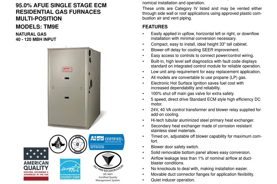 40+ Coleman Furnace Manual Pdf New Server
