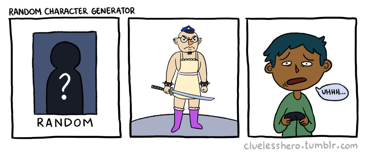 Random Cartoon Generator